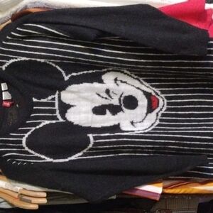 MICKEY mouse sweater black medium